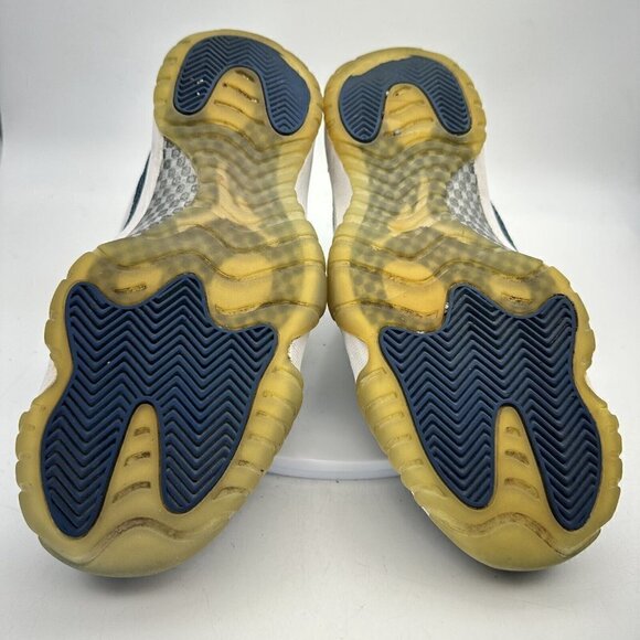 Nike Air Jordan 11 XI Retro Low Men Size 8 Shoes Snakeskin Navy CD6846-102 - Picture 10 of 13